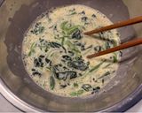 もちもち♪冷凍ほうれん草のチヂミ作り方5写真