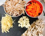 炊き込みご飯風・簡単混ぜご飯作り方1写真