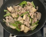 ☆簡単☆豚バラと小松菜のとろうま生姜炒め作り方3写真