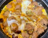 きのこと肉団子と白菜の卵とじ🎵作り方7写真