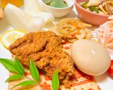 フライドチキンメインの秋のワンプレート作り方4写真