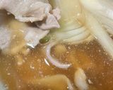 簡単　つけ肉そば作り方3写真