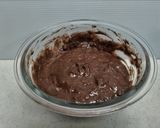 おからパウダーでチョコバナナケーキ作り方2写真
