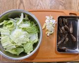 エビの頭と白菜の炒め作り方2写真