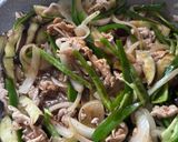 玄米こめ粉麺de焼きうどん作り方5写真