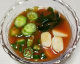 トマト缶でイタリア風？冷や汁作り方3写真