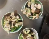 肉無チクワクきな粉トマト炒飯味野菜炒め作り方10写真