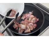 鶏もも肉とじゃがいものカルボナーラ風★動画あり★作り方15写真