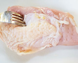 簡単鶏むね肉をやわらかくする方法作り方2写真