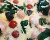 鮭とほうれん草のアパレイユ(キッシュ)作り方9写真