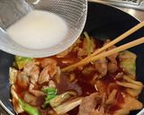 名古屋風？餡掛けスパでなく焼きそば作り方5写真