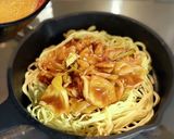 名古屋風？餡掛けスパでなく焼きそば作り方10写真