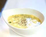 カップスープでほうれん草ふんわり卵スープ作り方5写真