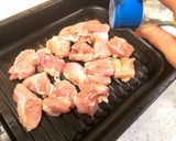 キッチンバサミで簡単☆鶏肉とネギのグリル作り方2写真