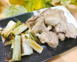 キッチンバサミで簡単☆鶏肉とネギのグリル作り方4写真