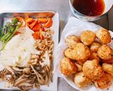 肉団子の甘酢あんかけ作り方3写真