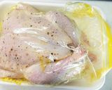 我が家の丸鶏ローストチキン♪作り方3写真