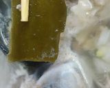 ねぎま鍋(汁)風目玉煮込み作り方5写真
