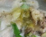 ねぎま鍋(汁)風目玉煮込み作り方6写真