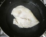 鶏むね肉サラダチキン☆青ねぎわさびマヨ作り方12写真