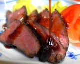 低温調理器で和風ローストビーフ作り方18写真