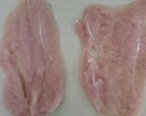 鶏ささ身のパン粉焼き～ゆず味噌マヨ～★作り方1写真