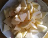 りんご1個の簡単ケーキ 炊飯器で作り方1写真