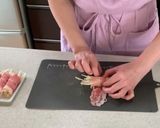 電子レンジで！もやしの肉巻きポン酢ソース作り方1写真