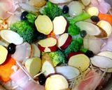 パエリア風炊き込みご飯作り方3写真
