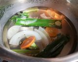 野菜スープが香る簡単ロースト・ポーク作り方1写真