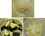 生姜たっぷり♪冬瓜となすと豚肉の甘辛煮作り方1写真