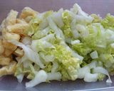 白菜・油揚げのナムル♪作り方4写真