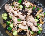 豚こま肉とキューリ炒め◎簡単なのにウマシ作り方5写真