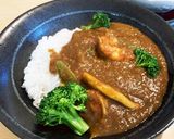 海老とイカの炒め野菜のカレー作り方8写真
