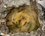 ネギと玉ねぎのホイル焼き作り方3写真