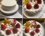 2020年ウルトラマンドのXmasケーキ作り方26写真