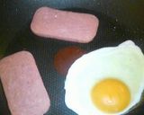 ●ポーク缶卵サンド●朝ご飯に!作り方1写真