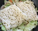 ☆オリーブオイルの塩焼うどん☆作り方4写真