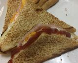 フライパンでホットサンド作り方8写真