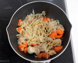 ゆで干し大根と鶏肉の煮物作り方5写真