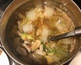 【簡単】ササミと白菜のさっぱりスープ作り方5写真