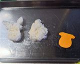 クリスマス✿トナカイ&サンタおにぎり作り方1写真