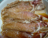 生姜焼きのやさい巻き巻き（お弁当に適！）作り方1写真