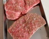 ステーキとベリー&シャリアピンソース作り方7写真