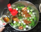 温かいもずくキムチスープ♪簡単食物繊維作り方10写真