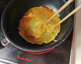 ポイントは強火！簡単♡青菜の卵炒め作り方3写真