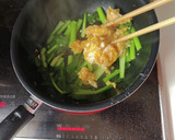ポイントは強火！簡単♡青菜の卵炒め作り方6写真