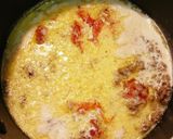 ひき肉とトマトのクリームパスタ作り方3写真