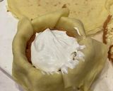 バラブーケのクレープケーキ作り方7写真