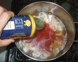 トマト缶ビタミン中華風スープ♪簡単食養生作り方10写真